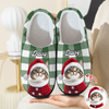 Custom Photo Christmas Cat Slippers Gift For Cat Lovers, Pet Lovers HA75 897280