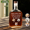 Custom Dog Photo Thanks For Picking Up My Poop and Stuff Whiskey Bottle For Dog Lovers CH07 895978