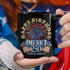 America 250 Semiquincentennial Fireworks Celebration Black Mug HO82 894606