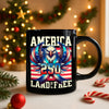America 250 USA Freedom Liberty Black Mug HA75 897292