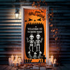 Happy Halloween With Skeleton Door Cover HO82 N369 894916