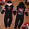 Custom Photo Football Onesie Pajamas - Football Player Gift HO82 903702