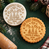 Personalized Our First Christmas As Mr And Mrs Cookie Stamp HA75 922220