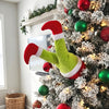 Animated Christmas Legs Tree Decoration, Funny Kicking Holiday Decor LM32 670001