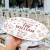 Personalized Name Wedding Party Unique Keepsake Platter LM32 893747