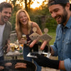 Funny BBQ Sausage Stainless Steel Holder, Sticks for Outdoor Camping BBQ LM32 669977