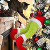 Animated Christmas Legs Tree Decoration, Funny Kicking Holiday Decor LM32 670001