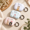 Custom Pet Portrait Watercolor Protective Case For AirPods - Gift For Pet Owners, Dog Lovers HO82 904140