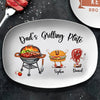Daddy's Grilling Plate Platter Personalized Father's Day Gifts Grill Gifts CH07 895932