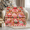 Personalized Christmas Squishy Dumpling Blanket for Kids, Kawaii Squishy Collector Holiday Gift HO82 904232