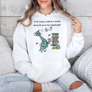 How Many Nights A Week Should You Be Reading 67 Bright Shirt Funny Gift CH07 899002