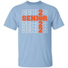 GeckoCustom #680205 Senior 2022 Basketball Sweatshirt Basic Tee / Light Blue / S