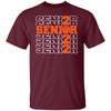 GeckoCustom #680205 Senior 2022 Basketball Sweatshirt Basic Tee / Maroon / S