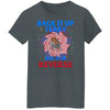 GeckoCustom Back It Up Terry Put It In Reserve American Flag USA 4th Of July H415 Women T-shirt / Dark Heather / S