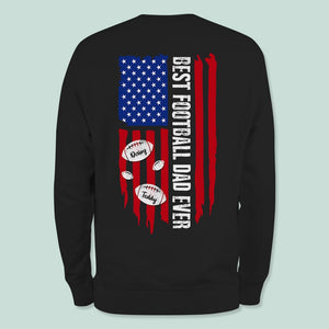 GeckoCustom Best Football Dad Ever Sport Shirt K228 HN590