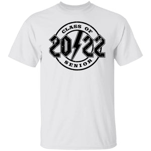 GeckoCustom class of 2022 rock style senior White Senior Basic Tee / White / S