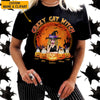 GeckoCustom Crazy Cat Witch Cat Shirt N304 HN590