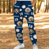GeckoCustom Custom Dog Cat Photo With Baseball Pattern Sweatpants T286 HN590