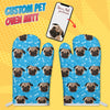GeckoCustom Custom Dog Photo With Accessory Pattern Oven Mitt K228 889068