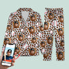GeckoCustom Custom Face Photo With Baseball Gloves Sport Pajamas T368 HN590