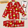 GeckoCustom Custom Face Photo With Softball Sport Pajamas T286 HN590