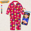 GeckoCustom Custom Face Photo With Softball Sport Pajamas T286 HN590