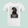 GeckoCustom Custom Photo Criminal Dog Shirt T368 HN590
