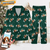 GeckoCustom Custom Photo Dad Mom Dog Pajamas N304 HN590