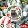 GeckoCustom Custom Photo Dog Cat Ceramic Ornament K228 HN590