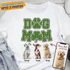 GeckoCustom Custom Photo Dog Mom Shirt K228 HN590