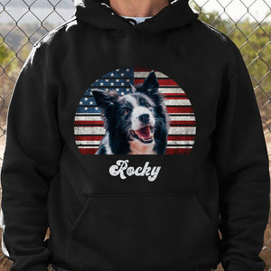 GeckoCustom Dog Cat Vintage Multiple Background, Custom Photo Shirt T132