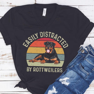 GeckoCustom Easily Distracted By Corgis Shirt