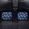 GeckoCustom Flamingo Texture Car mats HN590 2 Back Mats