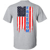 GeckoCustom Freedom Flag 4th of July Shirt H374 Basic Tee / Sport Grey / S