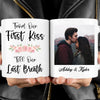 GeckoCustom From Our First Kiss Till Our Last Breath Personalized Custom Photo Valentine Anniversary Couples Mug C584 11oz