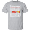 GeckoCustom Good Game I Hate You Softball T-Shirt Basic Tee / Sport Grey / S