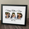 GeckoCustom Happy Father's Day, Dog Picture Frame HN590 10"x8"