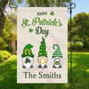 GeckoCustom Happy St Patricks Day Custom Garden Flag C158 12"x18"