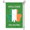 GeckoCustom Happy St Patricks Day Custom Garden Flag C160 12"x18"