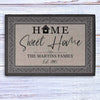 GeckoCustom Home Sweet Home Personalized Doormats 24x16 inch - 60x40 cm