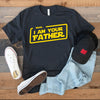 GeckoCustom I Am Your Father Personalized Custom Father's Day Shirt H365 Premium Tee (Favorite) / P Black / S