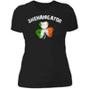 GeckoCustom IRISH TEMPLATE SHIRT Women Tee / Black / X-Small