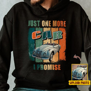 GeckoCustom Just One More Car I Promise Funny Vintage Retro Car Shirt N304 HN590