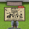 GeckoCustom Makes Wonderful Memories Camping Doormat, RV Camping Doormat HN590 15x24in-40x60cm