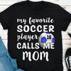 GeckoCustom My Favorite Soccer Player Personalized Custom Soccer Shirts C497 Basic Tee / Black / S