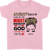 GeckoCustom Personalized Custom Birthday T Shirt, I See God Working It Out For Me Shirt, Birthday Gift Women T Shirt / White / S