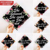 GeckoCustom Personalized Graduation Topper, Graduation Gift HN590 9.5"x9.5"