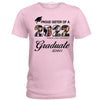 GeckoCustom Proud Dad Of A 2022 Graduate Graduation Shirt H269 Ladies T-Shirt / Light Blue Color / S