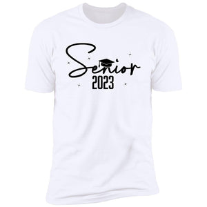 GeckoCustom Senior 2023 Sweatshirt Class of 2023 Sweatshirt H422 Premium Tee / White / S