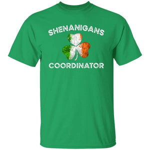 GeckoCustom Shenanigans Coordinator Basic Tee / Irish Green / S